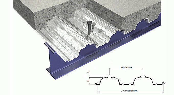 Metfloor 60 Steel Decking media 1